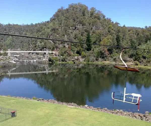 Chairlift at the Gorge in Tasmania