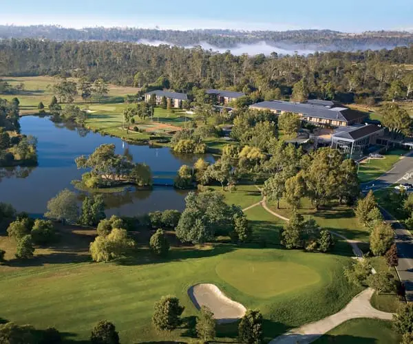 Golf course and grounds at Country Club Casino, Launceston