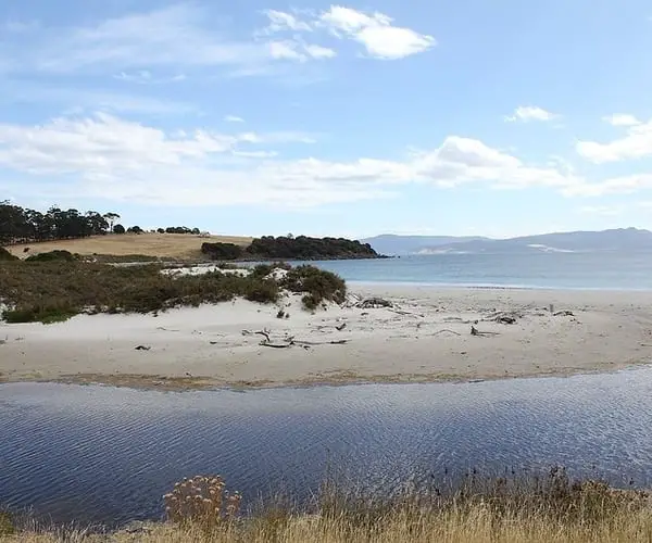 Beach at Maria Island, Tasmania