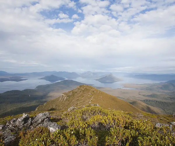 Lake Peddar in South West Tasmania