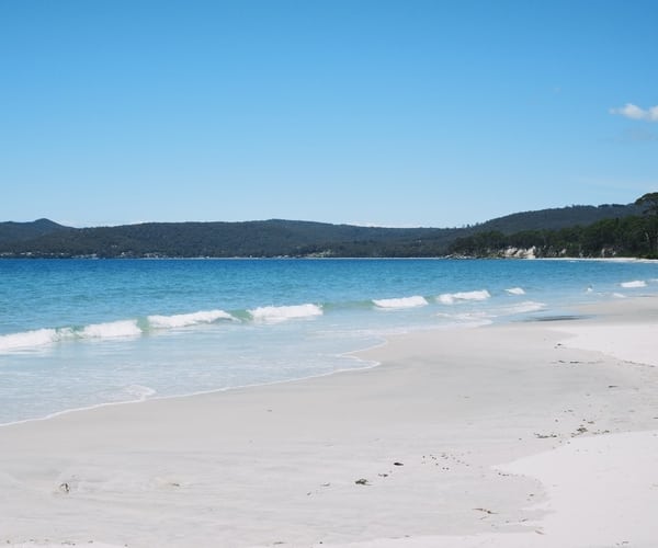 Adventure Bay beach, Bruny Island