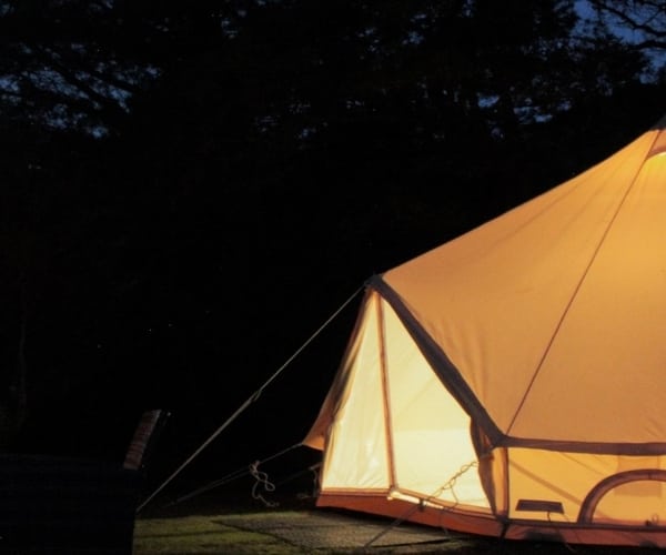 Glamping at Zeehan Bush Camp