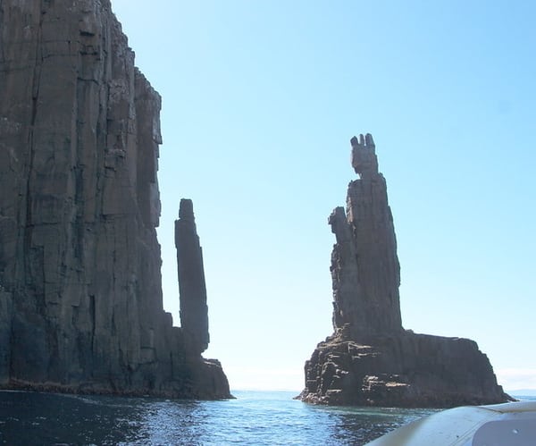 Cliffs on Bruny Island Cruises Adventure Bay