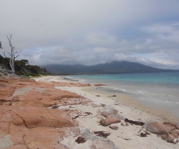 Hazards Beach on East Coast Tasmania