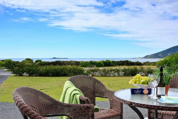 accommodation at sisters beach with beach in background