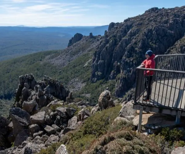 hiking in Ben Lomond National Park