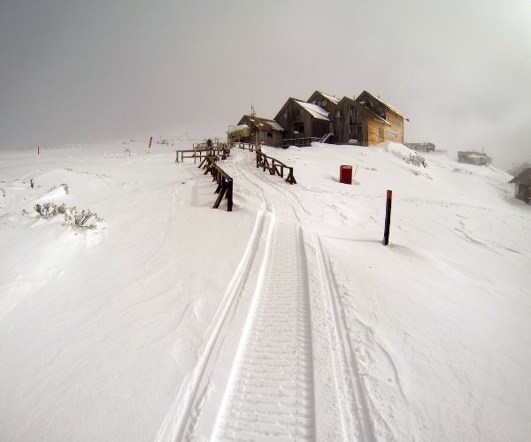 Ski slopes at Ben Lomond National Park Tasmania