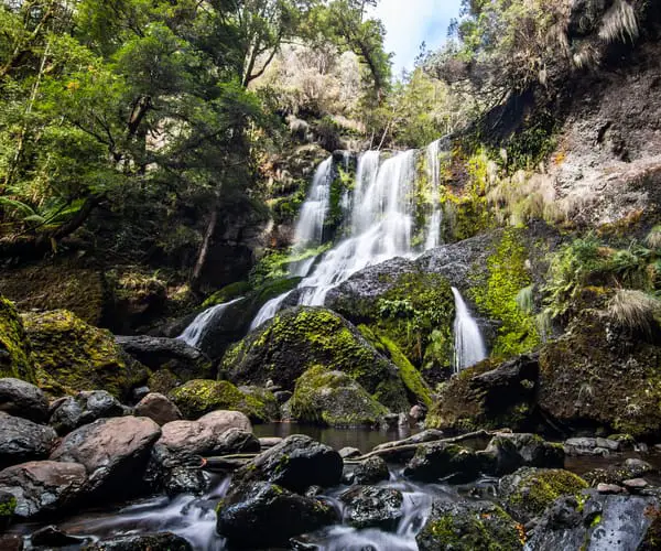 Champagne Falls Moina Tasmania