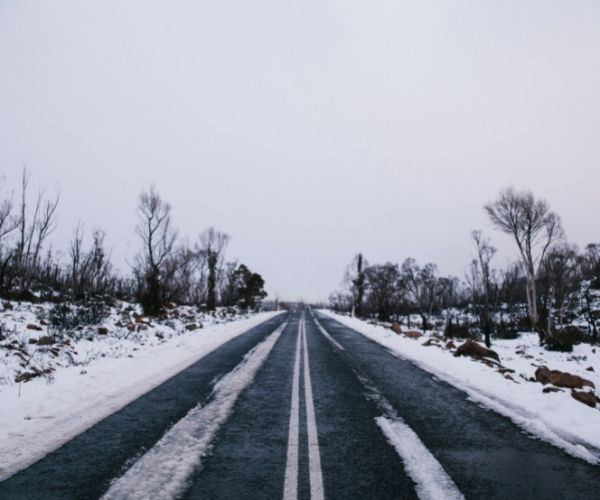 Snow of Lakes Highway, Great Lake