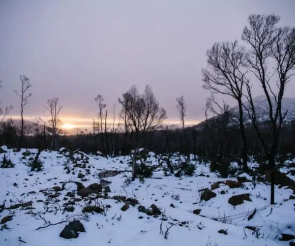 Snow at Great Lake