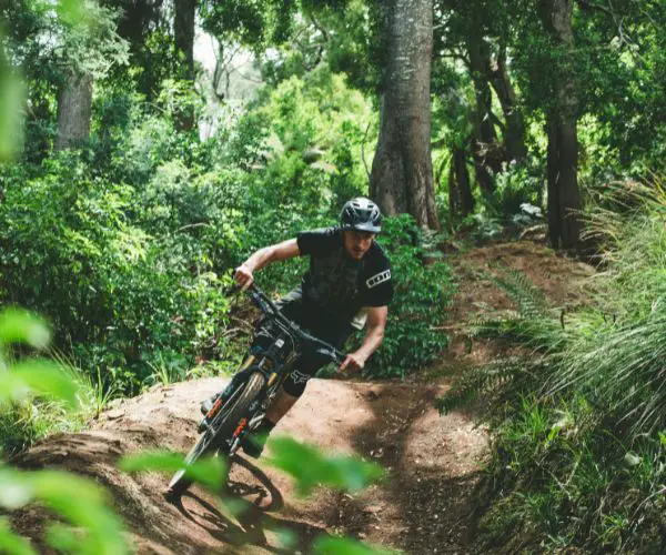 Mountain bike riding in Derby Tasmania